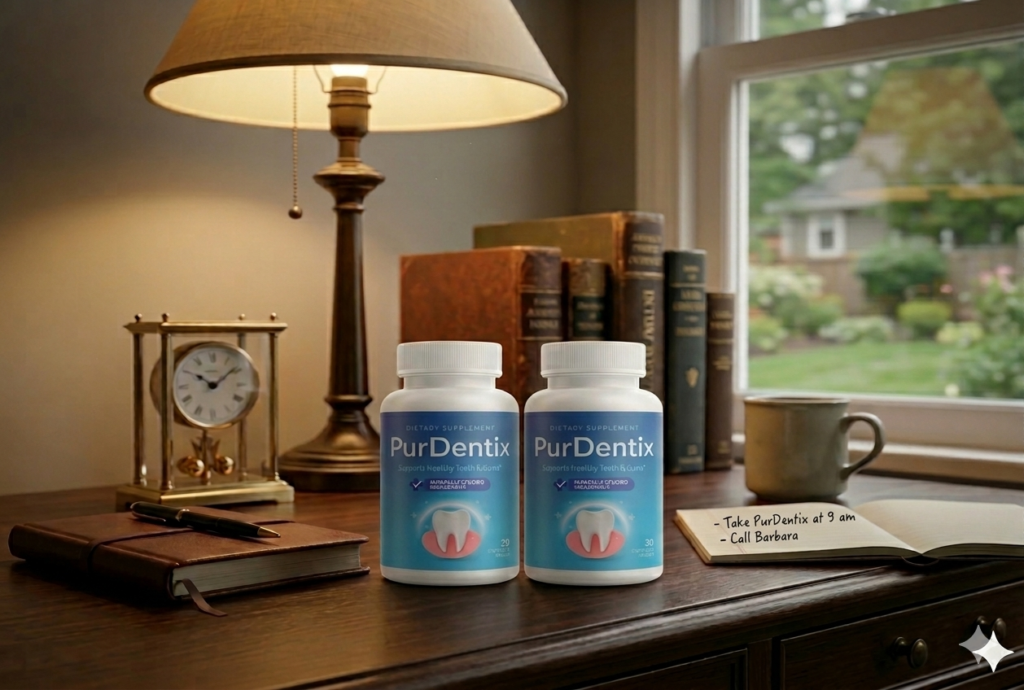 PurDentix supplement bottle on the official website
